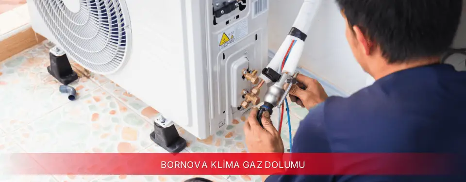 Bornova İlçemi Mitsubishi Electric Klima Gaz Dolumu